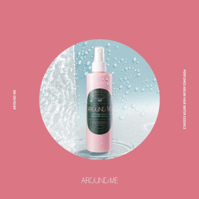 Xịt dưỡng tóc nước hoa phục hồi hư tổn chiết xuất tinh dầu Aroundme Perfumed Argan Hair Water Essence 200ml