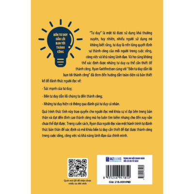 Sách - Bốn Tư Duy Dẫn Lối Bạn Tới Thành Công - MCBooks