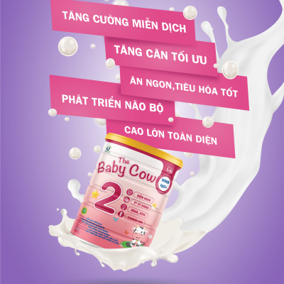Combo 4 lon Sữa Non The Baby Cow 2 (900gr)