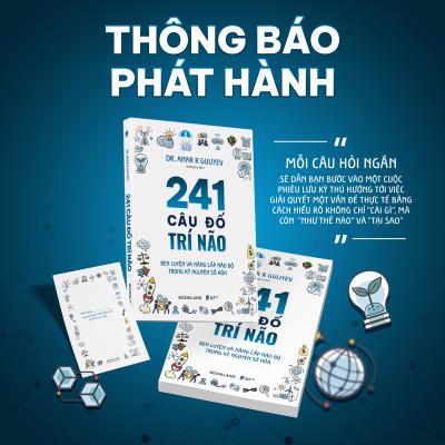 Sách - 241 Câu Đố Trí Não - Rèn Luyện Và Nâng Cấp Não Bộ Trong Kỷ Nguyên Số Hóa
