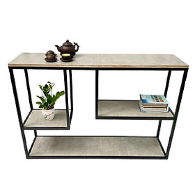 Bàn console trang trí gỗ Plywood khung sắt Juno Sofa CSTC040 120x30x83 cm