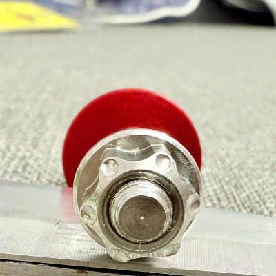 Ốc tay thắng đĩa kiểu SALAYA kèm tán hở 6li và long đền đỏ kitaco gắn Tay Thắng Đĩa xe máy Sirius,Exciter,Winner,Pcx