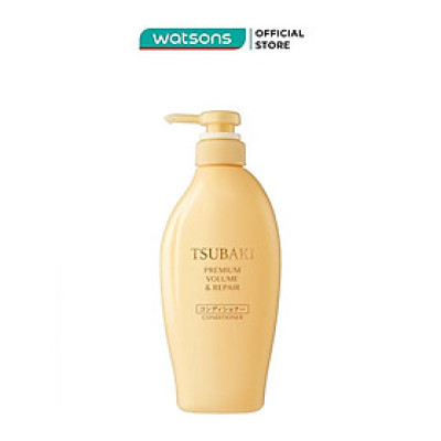 Dầu Xả Tsubaki Premium Volume & Repair Conditioner Phục Hồi Hư Tổn 450ml
