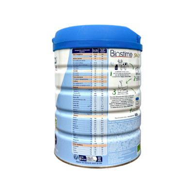 Sữa Bò Organic Biostime Số 1 (0-6 tháng) 800g