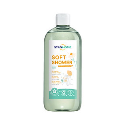 Sữa tắm, rửa mặt không xà phòng hương Chamomille Stanhome Soft Shower 740ML/chai