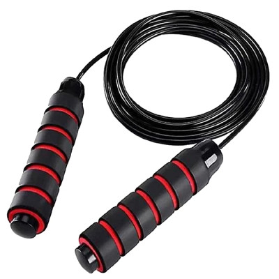 Dây Nhảy Không Dây JR100 tại nhà lõi thép, tay cầm chống trượt, độ bền cao