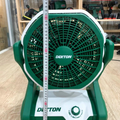 Quạt dùng pin Dekton M21-Q255 -HÀNG CHÍNH HÃNG