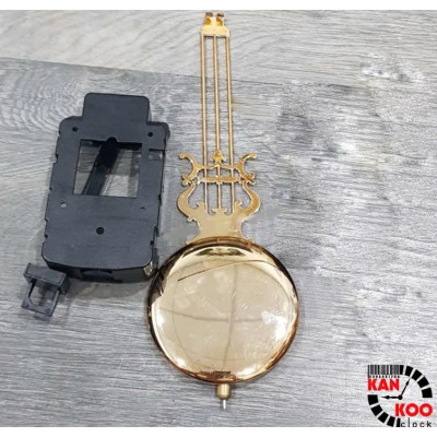 Bộ Linh Kiện Lắp Đồng Hồ Treo Tường 04 Món – Máy Trôi + Máy Lắc + Kim + Cây Lắc Decor