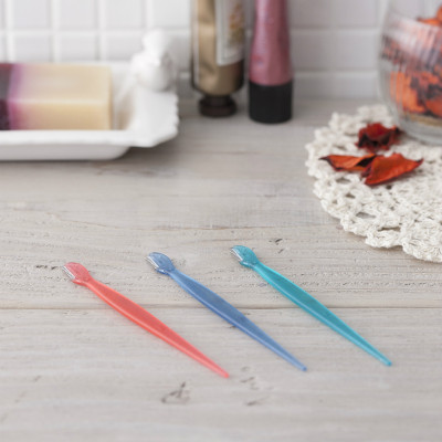 Dao Cạo Lông Mày Cán Dài Dành Cho Nữ Kai Eyebrow Razor EBR-3P (Set 3 Cây) - 00875