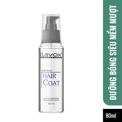 Dưỡng Bóng Tóc Siêu Mềm Mượt Lavox 80ml