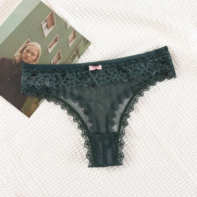 Combo 5 Quần Lót Nữ Lọt Khe Ren Hoa Hồng Voronin 8154 – Siêu Mảnh, Thoáng Mát, Tôn Dáng