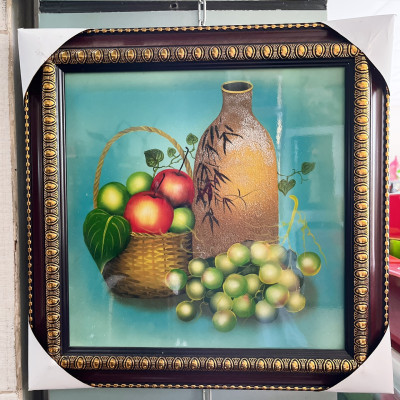 Tranh Sơn Mài Tĩnh vật Cao Cấp 30X30 cm