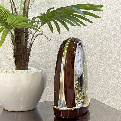 Đồng hồ để bàn Nhật Bản Rhythm 4RH796WU23 – Kt 22.5 x 29.0 x 15.5cm, 1.18Kg. Vỏ nhựa, dùng PIN