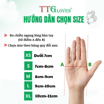 Găng Tay Y Tế Màu Tím Size L, Không Bột Nitrile TTGLOVES (100 Chiếc)