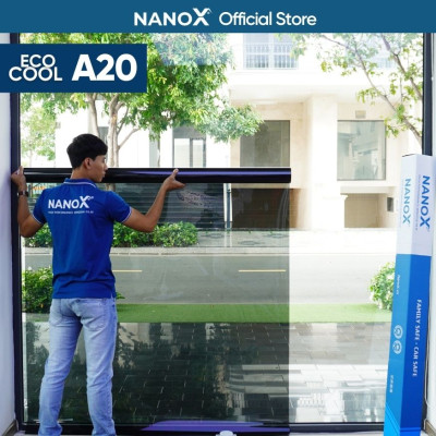 Phim cách nhiệt kính nhà NanoX A20 chống nắng nóng cho nhà ở & văn phòng