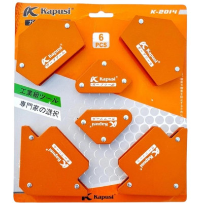 Bộ 6 ke góc nam châm 4 ke góc 25lbs, 2 ke góc 10 lbs kapusi