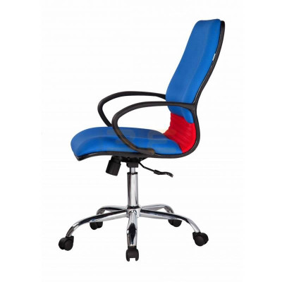 Ghế Trưởng Phòng Khung Đúc Chân Thép Mạ IBIE IB314 - Xanh