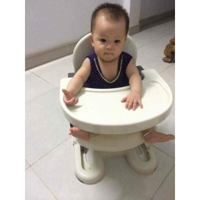 Ghế ăn dặm cho bé gấp gọn nâng hạ độ cao Mastela 07110 / 07112  - Ghế tập ăn dặm cho bé chuẩn ASTM Mỹ BPA Free