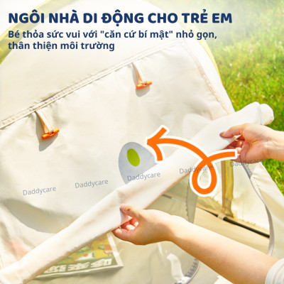 Lều vải cho bé cắm trại kèm thảm dã ngoại chống thấm nước Mideer Deer Camp Party