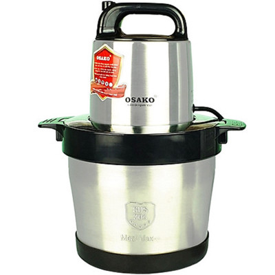 Máy Xay Thịt 5.8L Công Suất 950W Osako OST-1025 Cối Inox Xay Công Nghiệp Cho Quán-Kèm Lưỡi Dao Dự Phòng - Hàng Chính Hãng