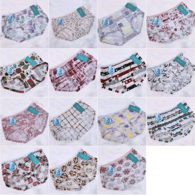 Combo 10 Quần lót nữ thun lạnh họa tiết 66658 - Nhiều màu sắc, chất liệu thun lạnh mát mẻ và độ co giãn tốt