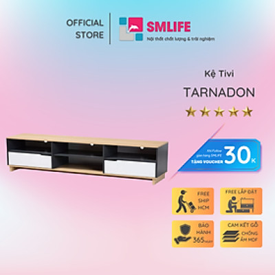 Tủ kệ tivi phòng ngủ SMLIFE Tarnadon
