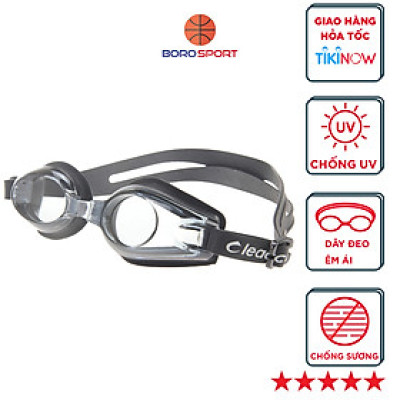 Kính Bơi Giá Tốt Kiếng Bơi Chính Hãng Chống Sương Đệm Mắt Cao Su Dây Đeo Êm Ái Cleacco SG8100 Boro Sport
