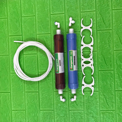 Combo 2 lõi lọc ,6,7 Kangaroo kèm cút đấu nhanh, càng cua, dây 1/4, dây 3/8 - hàng chính hãng Kangaroo