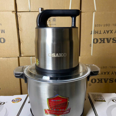 Máy xay thịt công suất 1000W, cối inox 6L Osako OST-1020-hàng chính hãng