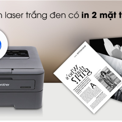 Máy in Laser Brother HL-L2366DW (kết nối Wifi)- Hàng chính hãng