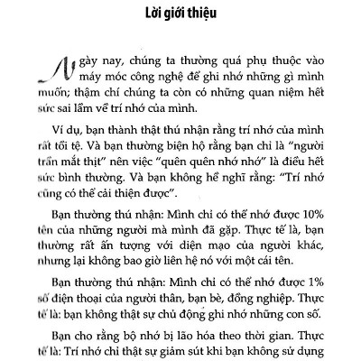 Bí Mật Của Một Trí Nhớ Siêu Phàm