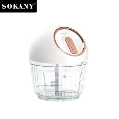 Máy xay thịt đa năng SOKANY SK-7036 công suất cao 750W, cối thủy tinh cao cấp dung tích 2.5L - HÀNG CHÍNH HÃNG