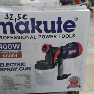 Máy phun sơn điện 2.5mm 400W Makute SG001- Hàng chính hãng