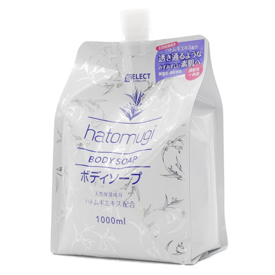 sữa tắm dưỡng ẩm và làm sáng da s select (gói refill) 1000ml/gói