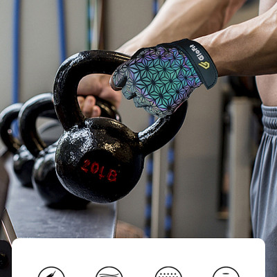 Găng Tay Tập Gym Thể Thao Glofit GFST018 - CHAMELEON (Ultralight Gloves). Găng Tay Chính Hãng Glofit Dùng Trong Thể Thao, Thể Hình, Chạy Xe Và Các Hoạt Động Dã Ngoại