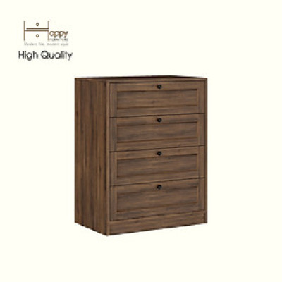 HAPPY FURNITURE , MATTA - Tủ lưu trữ 4 ngăn kéo, THK_222 , 64cm x 40cm x 82cm DxRxC