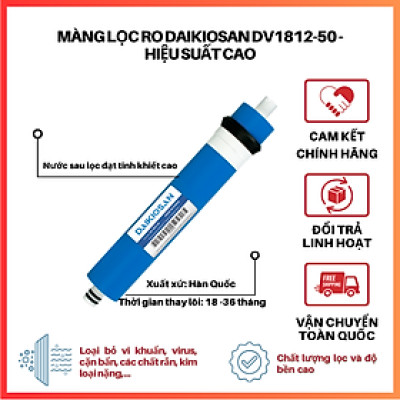 Lõi Lọc Nước Số 4, Màng TORAY Hàn Quốc Dùng Cho Nhiều Hãng Daikiosan, Makano, Kangaroo, Karofi... - Hàng chính hãng