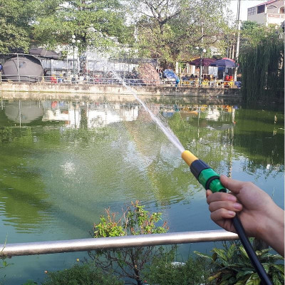 Bộ vòi xịt nước tưới cây, rửa xe nhựa cao cấp kèm dây 8/11