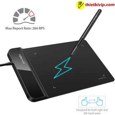 Bảng Vẽ Điện Tử XP-Pen Star G430S Siêu Mỏng Lực Nhấn 8192 Chơi OSU, Ký Tên Điện Tử - Hàng Chính Hãng