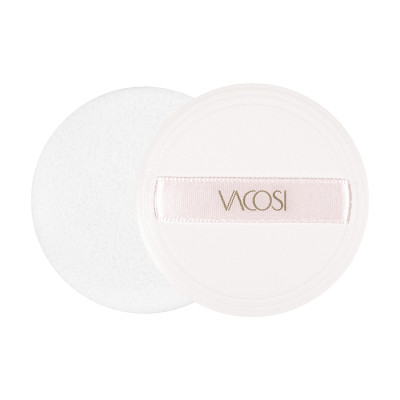 SET 2 BÔNG TRANG ĐIỂM NỀN VÀ PHỦ VACOSI - BP58 - DÁNG TRÒN - VACOSI TAP AND TOUCH MAKEUP SET - 2 PCS