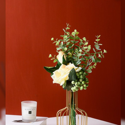 Lọ hoa trang trí decor bàn ăn, đàn piano, nhà bếp, phòng khách (ko kèm hoa) - Hàng chính hãng