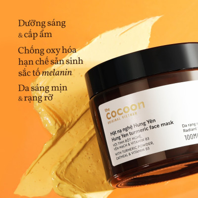 Mặt nạ nghệ Hưng Yên  Cocoon 100ml