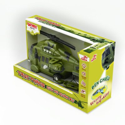 Đồ Chơi Trực Thăng Cứu Hộ Quân Sự DK81207