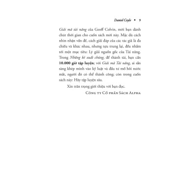 Mật Mã Tài Năng (Tái Bản 2024)