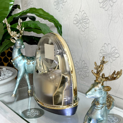 Đồng hồ để bàn Nhật Bản Rhythm 4SG725WR18 Kt 26.2 x 31.3 x 13.9cm, 1.7kg Vỏ nhựa. Dùng Pin.