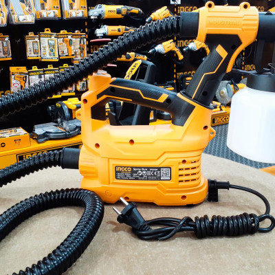 MÁY PHUN SƠN BÌNH NHÔM 500W (0.1-0.2BAR) INGCO SPG5008-2 - HÀNG CHÍNH HÃNG