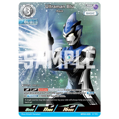 Card Game: Ultraman Booster Vol.02 - Vortex of Crimson and Azure - Tsuburaya BP02 (12 Cards Ngẫu Nhiên/Túi)