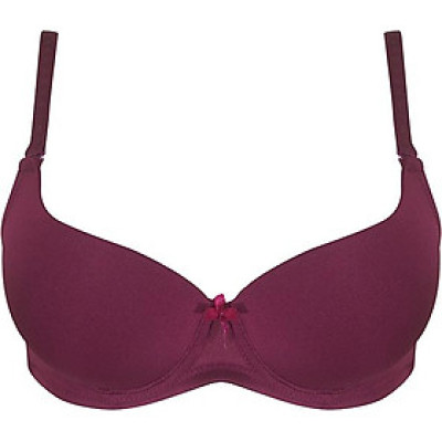 Áo Ngực Trơn Có Gọng Đệm Dày Zuen THA2014 - Tím