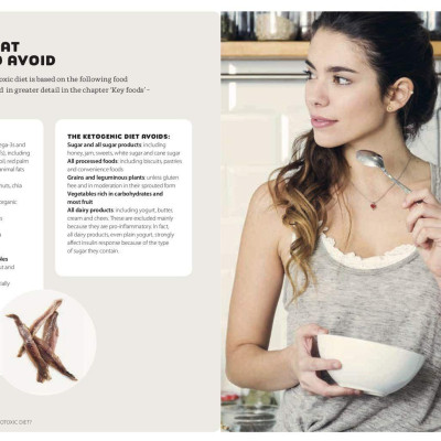 Sách - The Ketogenic & Hypotoxic Diet : Lose Weight and Improve Health with Th by Olivia Charlet (UK edition, paperback)