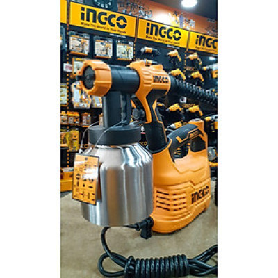 MÁY PHUN SƠN BÌNH NHÔM 500W (0.1-0.2BAR) INGCO SPG5008-2 - HÀNG CHÍNH HÃNG